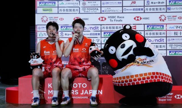 开云-日本大师赛国羽两金收官 李诗沣问鼎男单重现自我
