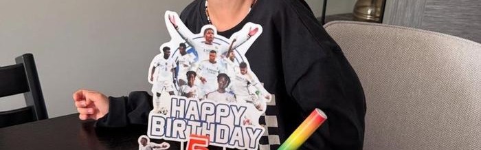 开云下载-B费儿子生日派对以皇家马德里为主题